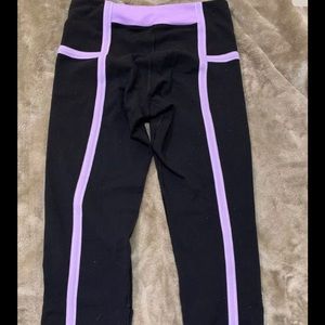 Lululemon cropped leggings size 4 guc